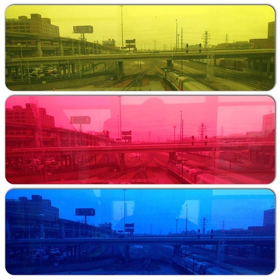 Filter Unnecessary. Colored Windows At Photograph by Alyssa Pearson