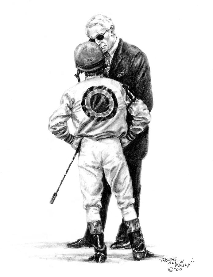 Derby Painting - Final Advice by Thomas Allen Pauly Derby Painting - Final Advice by Thomas Allen Pauly