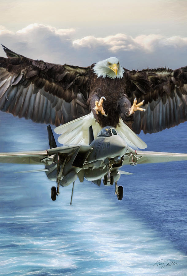 Final Approach Of Freedom Digital Art by Peter Chilelli