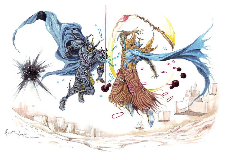 Final Fantasy X Yuna Fashion Sketch