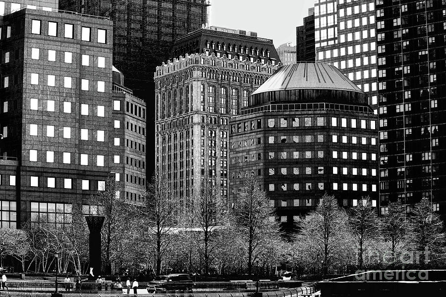 Architecture Photograph - Financial Center  New York  by Chuck Kuhn