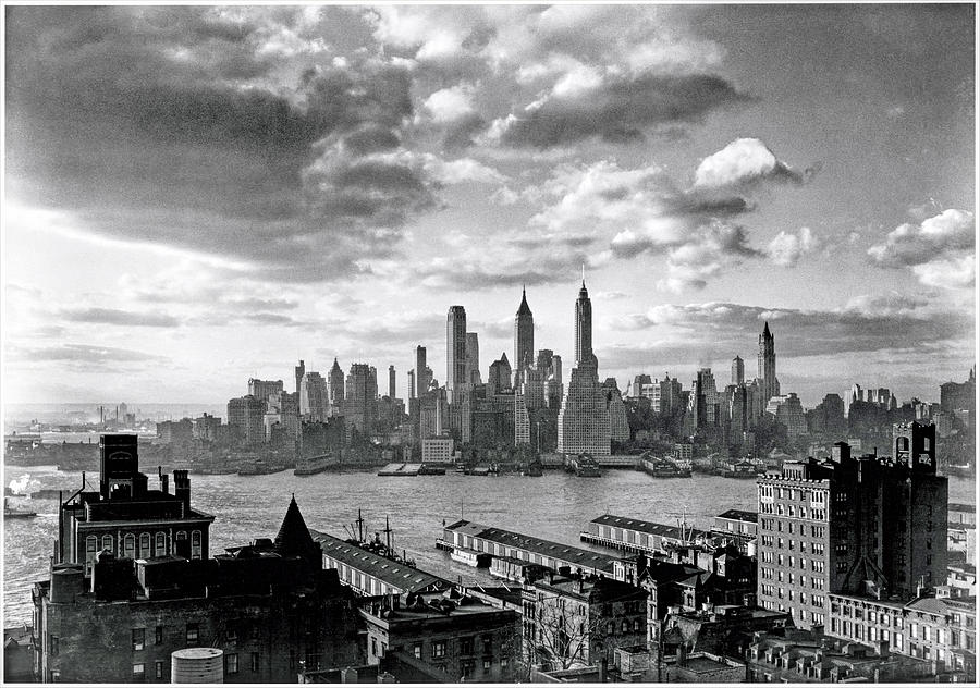Financial District 1933                          Photograph by S Paul Sahm