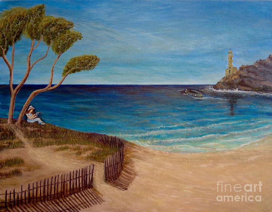Finding My Special Place in the Summertime  Painting by Kimberlee Baxter