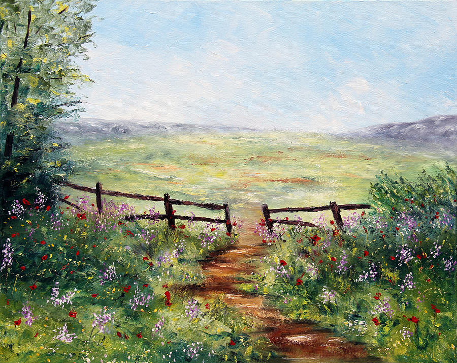 Finding Pasture Painting by Meaghan Troup