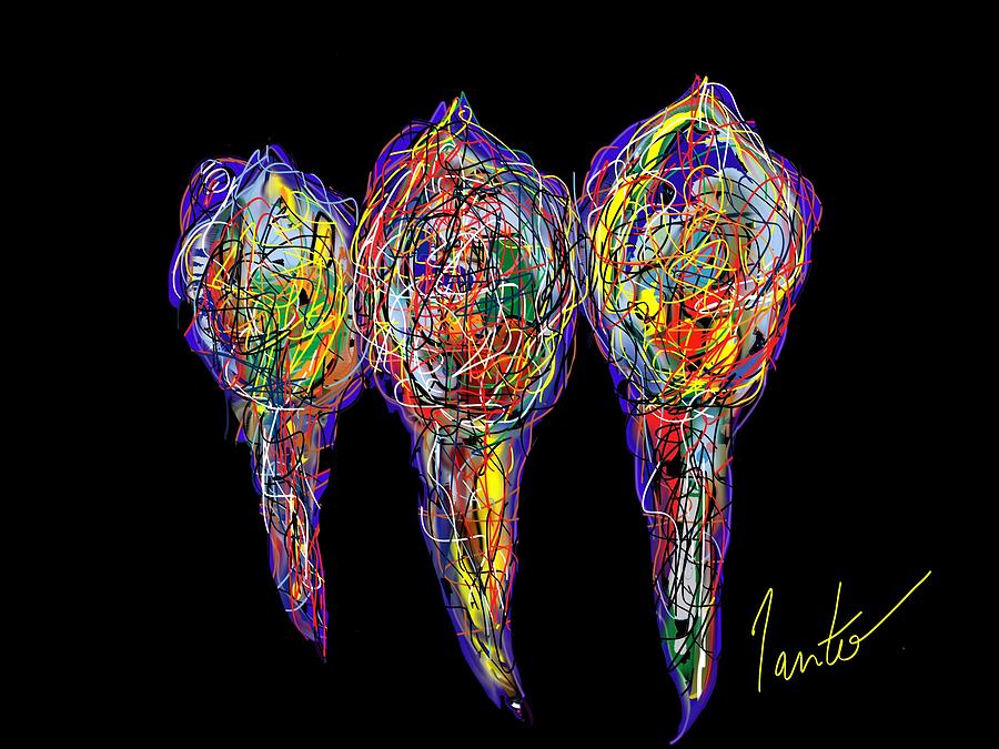Finding Pollack Digital Art by Ianto Thomas Finding Pollack Digital Art by Ianto Thomas