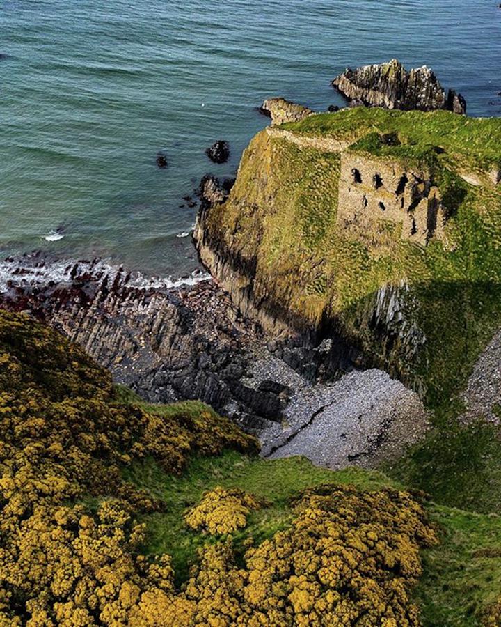 Castle Photograph - Findlater Castle, A 14th Century Ruin by Eric Adams