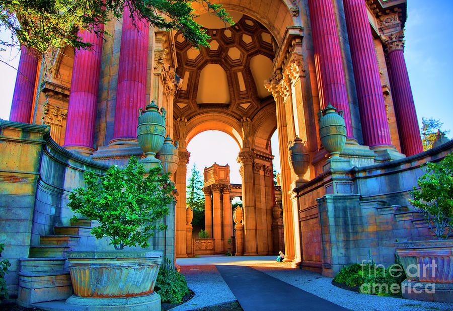 Fine Art Palace SF V Photograph by Chuck Kuhn