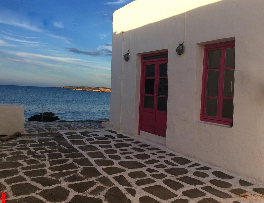 Fine Day Naoussa Paros Island Greece Photograph by Colette V Hera Guggenheim