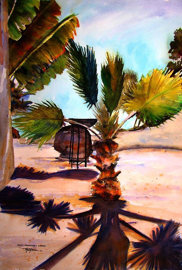 Beach Painting - Finesterra by Marti Green