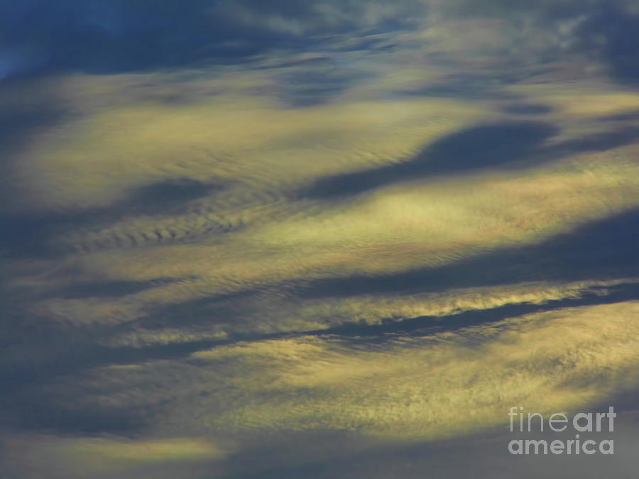 Fingerprints In The Clouds Photograph by D Hackett