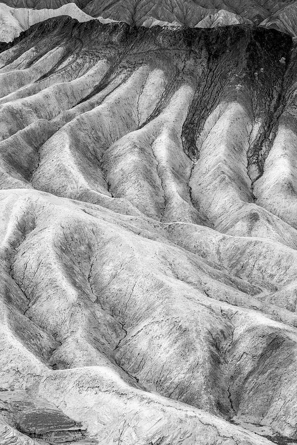 Black And White Photograph - Fingers in Death Valley by Jon Glaser