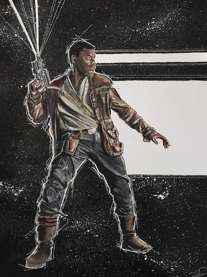 Finn Painting by Joel Tesch