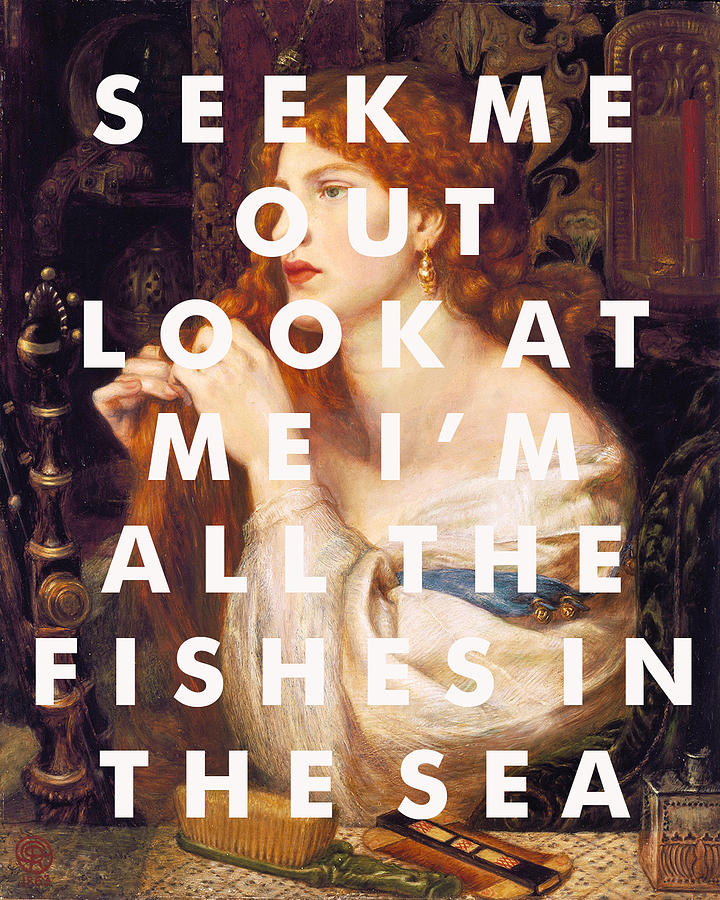 Fiona Apple Lyrics Print Digital Art by Georgia Clare