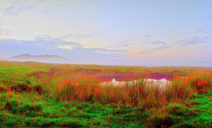 Fionnphort Pond at Dusk Photograph by Jan W Faul