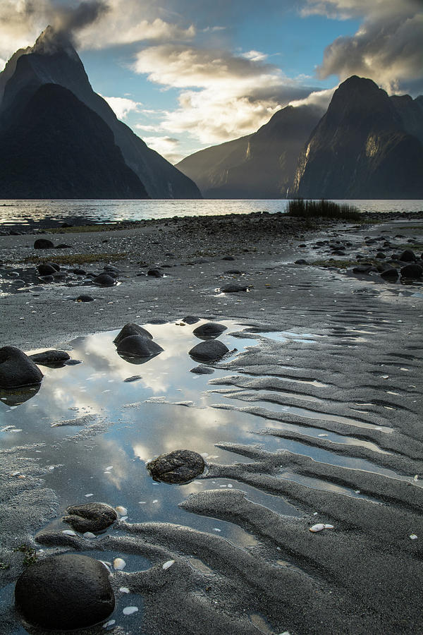 Fiord Reflections Photograph by Janis Connell