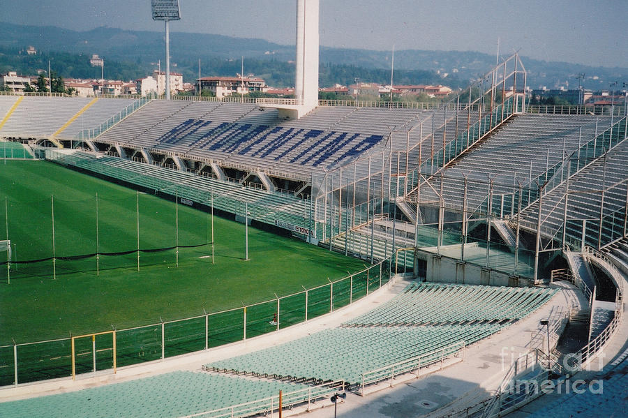 Fiorentina - Stadio Comunale Artemio Franchi -  East Side Stand - October 2004 Photograph by Legendary Football Grounds