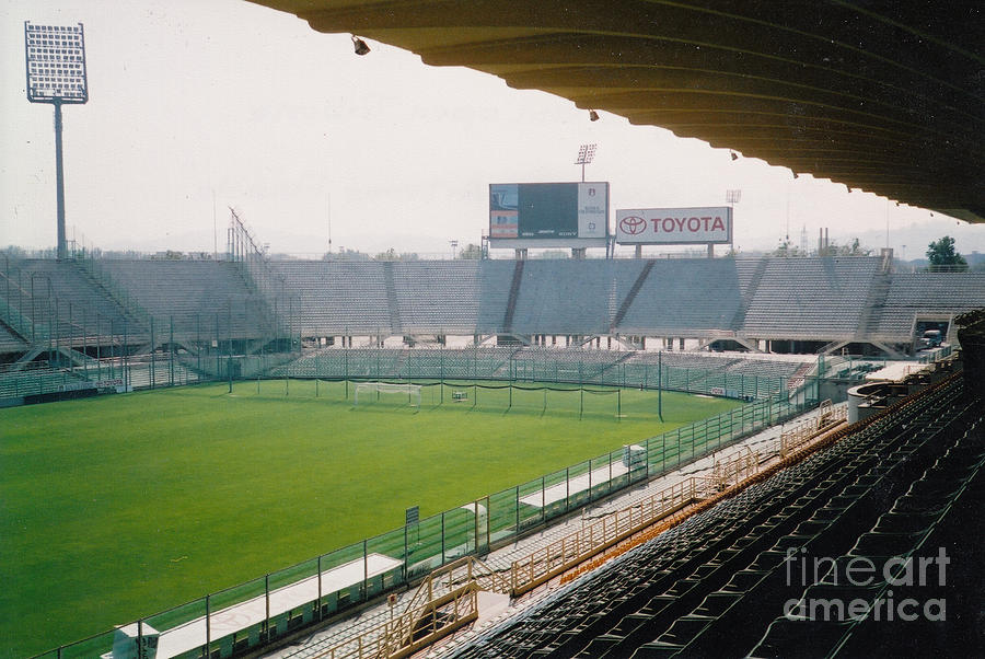 Fiorentina - Stadio Comunale Artemio Franchi - South Goal Stand - October 2004 Photograph by Legendary Football Grounds