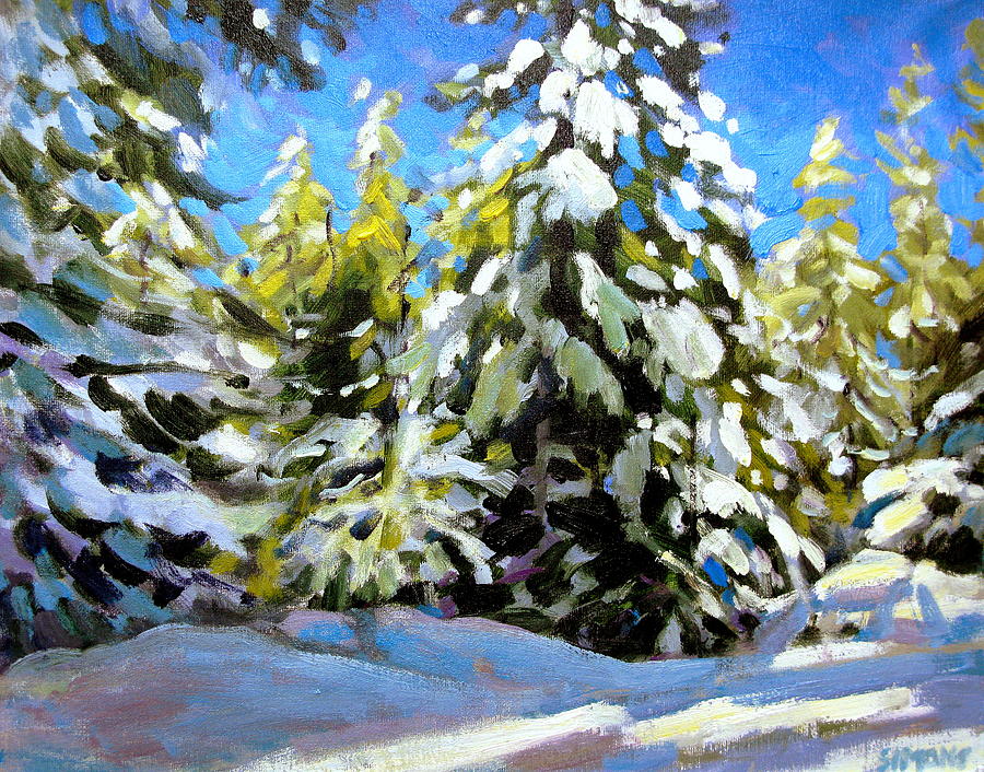 Fir Coat Painting by Brian Simons | Fine Art America