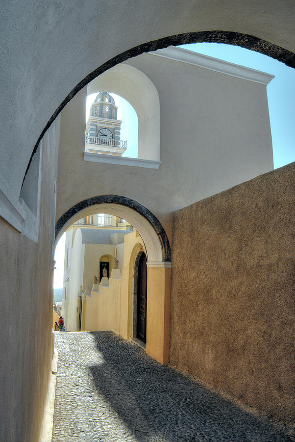 Fira Arches Photograph by Rick Shea