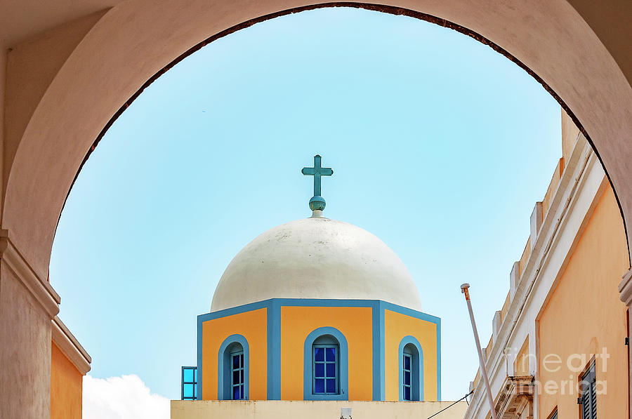 Fira Catholic Cathedral Photograph by Antony McAulay