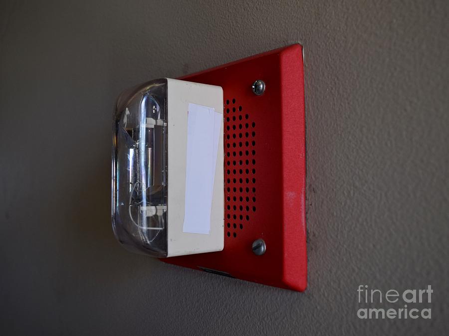 Fire alarm speaker/strobe Photograph by Ben Schumin - Pixels