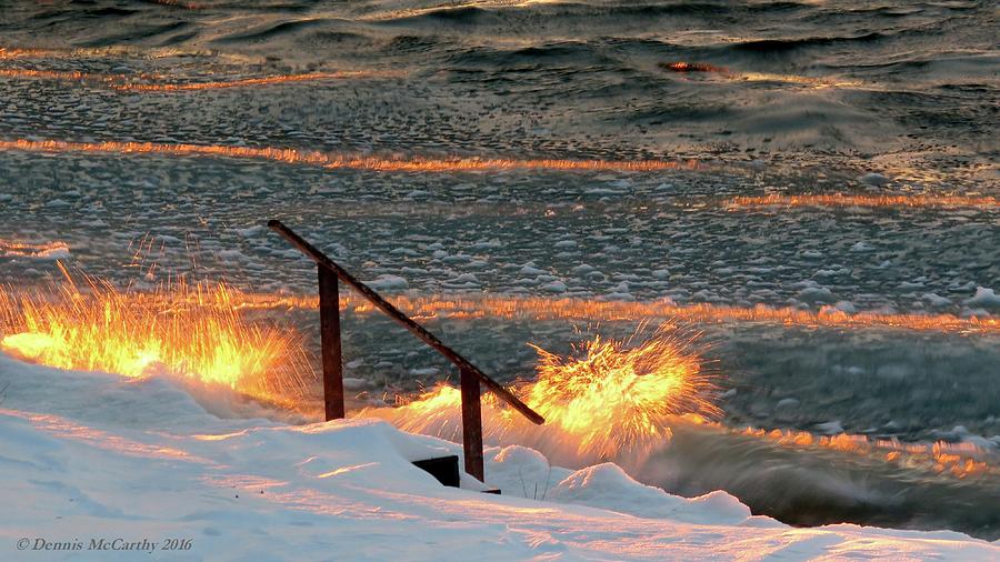 Fire and Ice Photograph by Dennis McCarthy