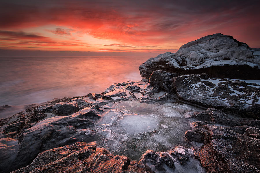 Fire And Ice Photograph