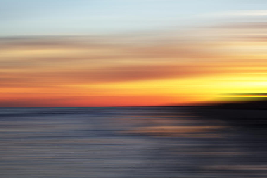 Abstract Photograph - Fire and Ice by Evie Carrier
