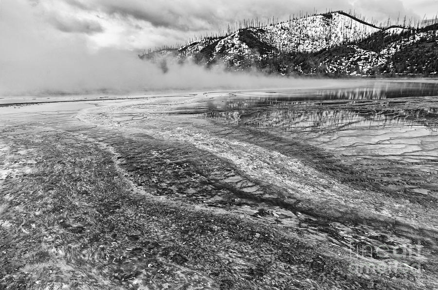 Yellowstone National Park Photograph - Fire and Ice by Jamie Pham