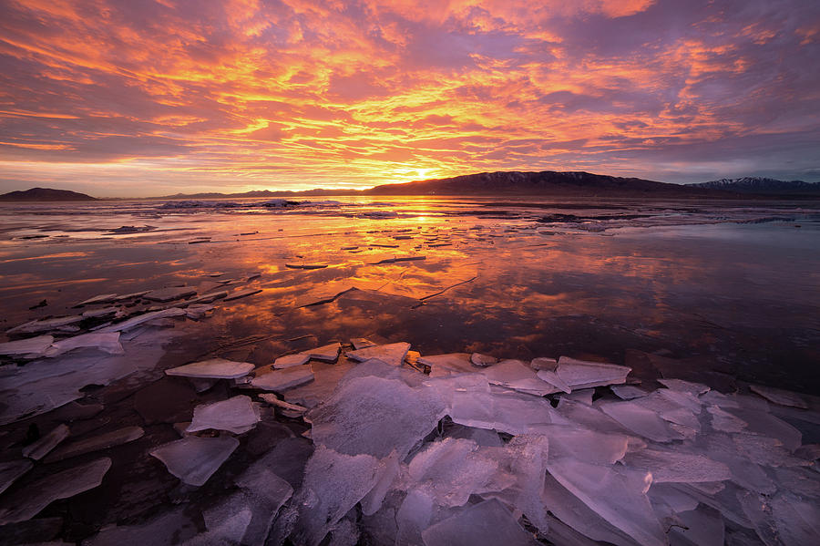 Fire and Ice Photograph by Wesley Aston