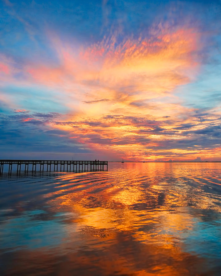 Fire and Water Photograph by David Eppley