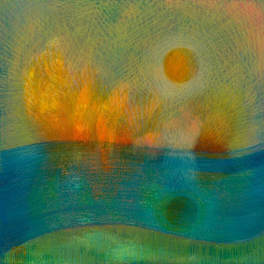 Fire and Water Painting by Lynn Bywaters