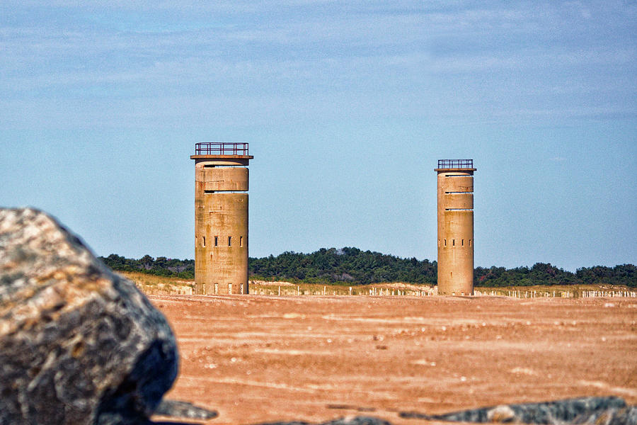 Fire Control Towers 5 And 6 At Gordons Pond Photograph