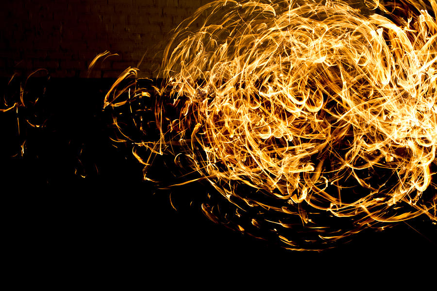Fire Dancer Photograph by Toni Thomas