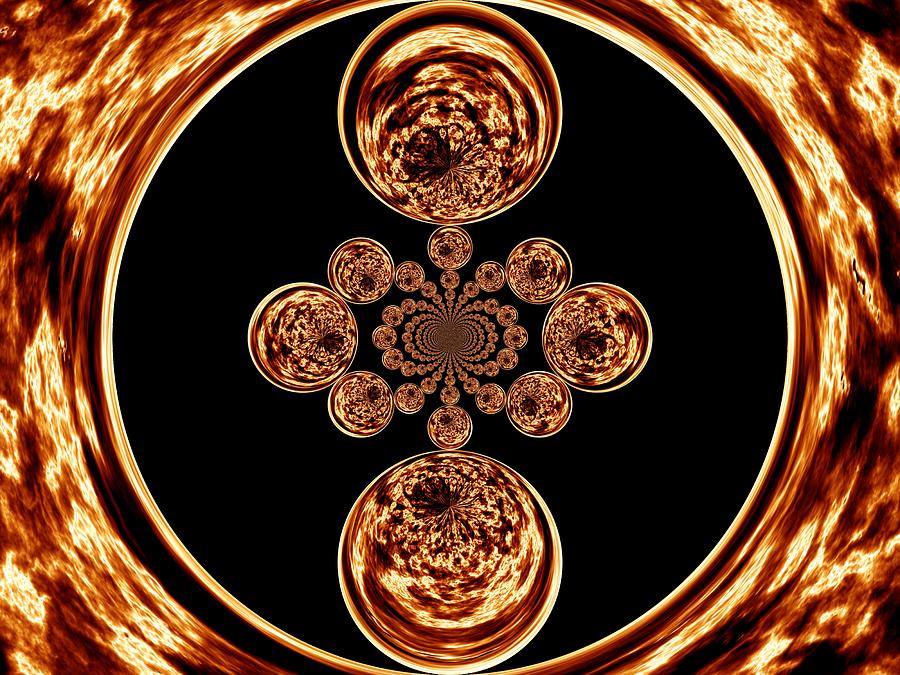 Fire Design Digital Art by Simply Summery