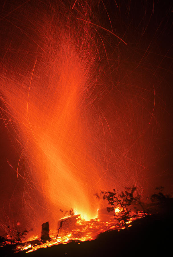 Fire Devil Photograph by Robert Potts