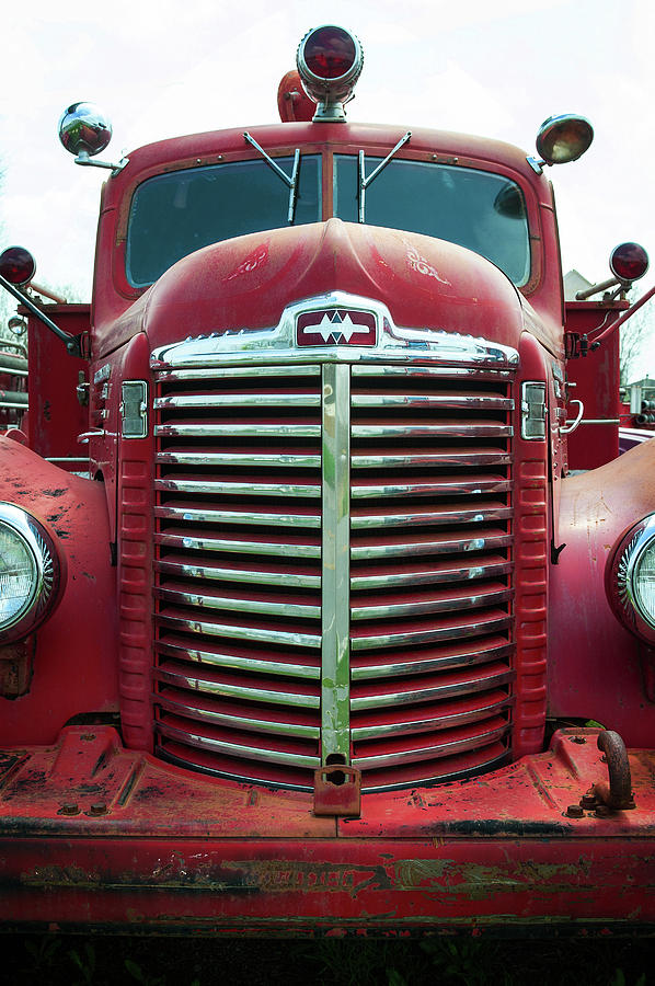 Fire Engine Photograph by Bud Simpson