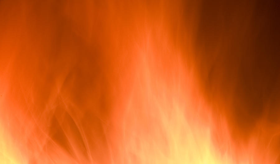 Fire flames abstract background Photograph by Michalakis Ppalis