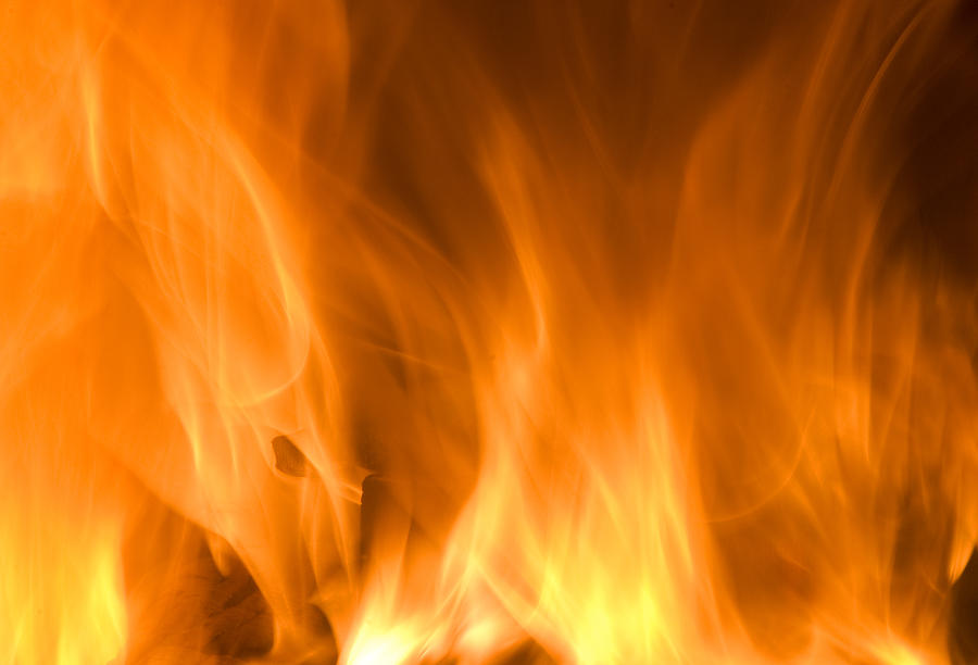 Fire flames background Photograph by Michalakis Ppalis