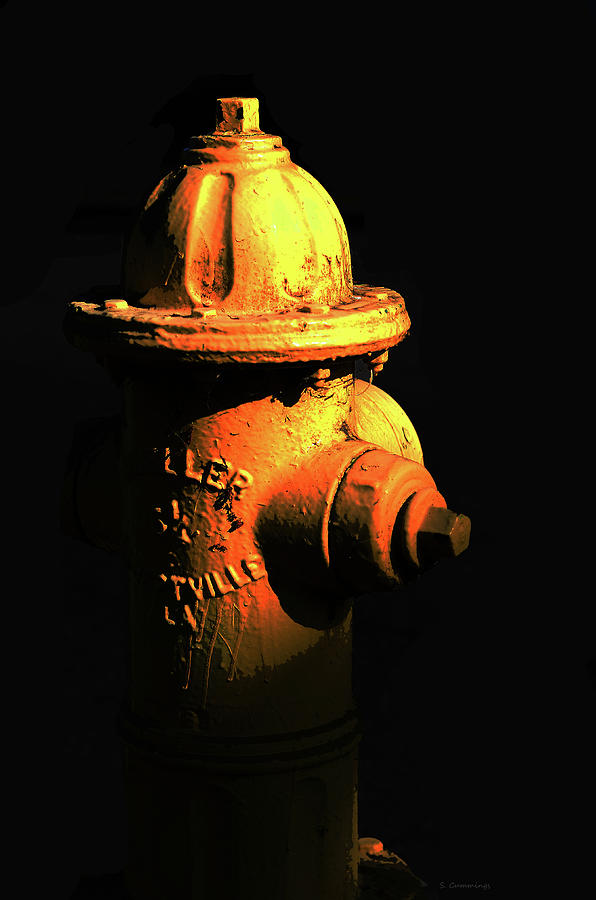 Unique Painting - Fire Hydrant Art - Hot - Sharon Cummings by Sharon Cummings