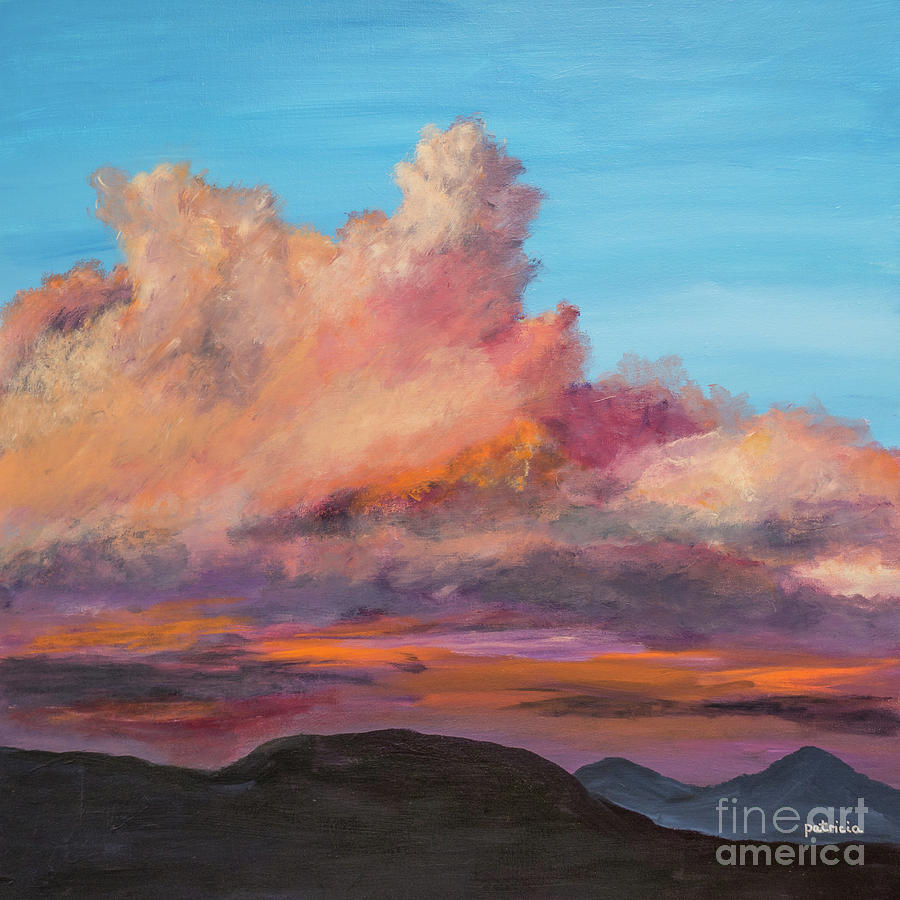 Fire in the Evening Sky by Patricia Gould Fire in the Evening Sky by Patricia Gould