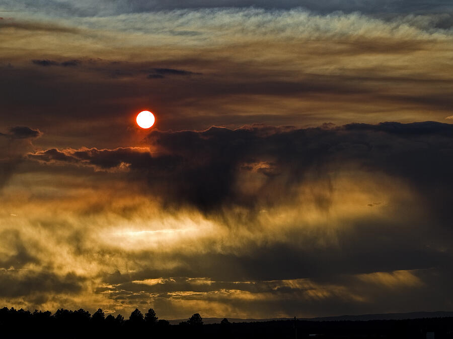 Fire in the Sky Photograph by Alana Thrower