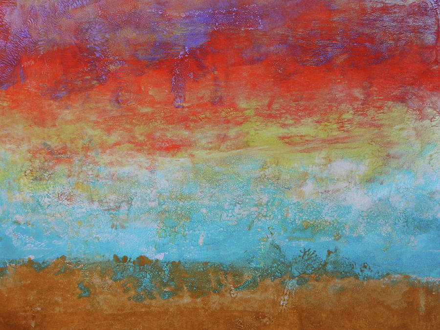 Fire In The Sky Painting by Jacklyn Duryea Fraizer