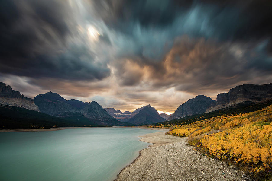 Fire in the Sky of Montana Photograph by Pierre Leclerc Photography