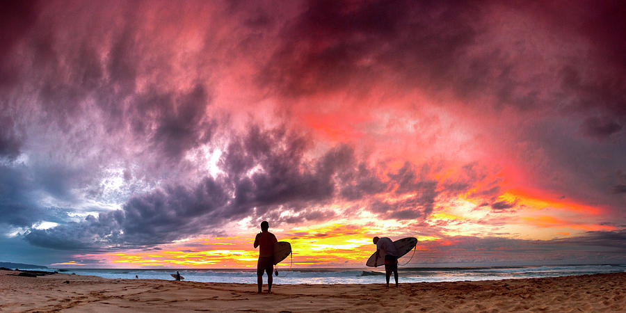 Fire in the Sky. Photograph by Sean Davey