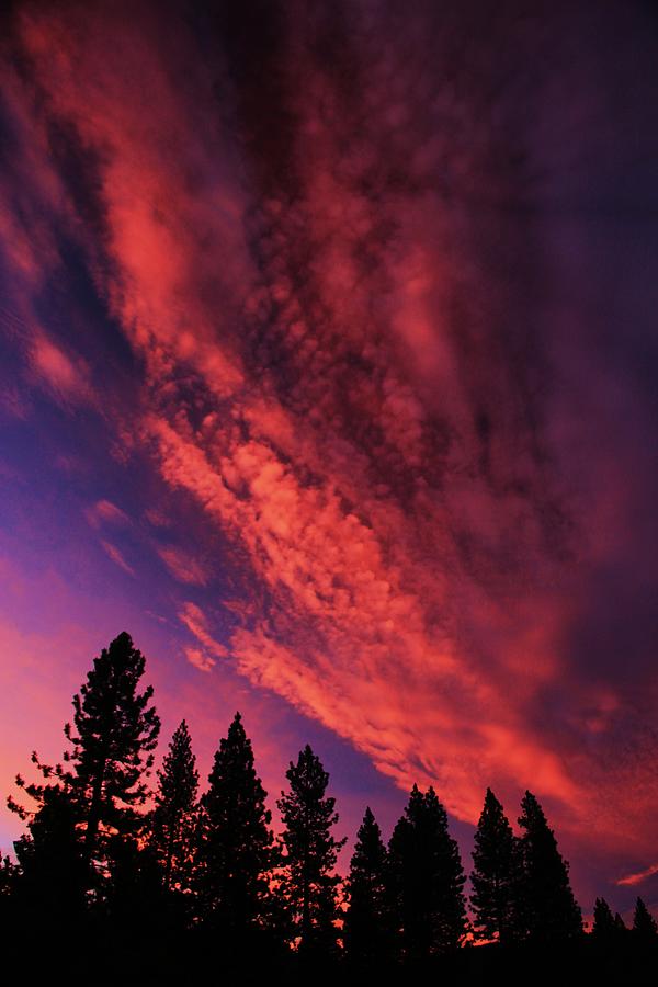 Fire In The Sky  Photograph by Sean Sarsfield