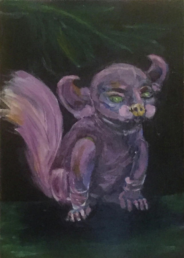 Fire Indri - solare by Gail Daley Fire Indri - solare by Gail Daley