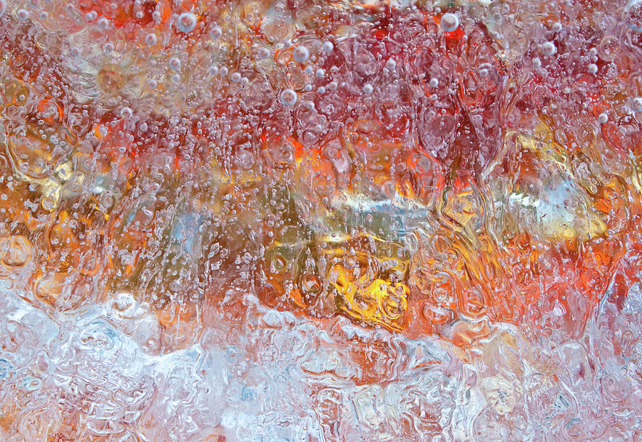 Abstract Photograph - Fire Inside by Shannon Workman