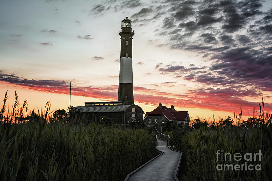 Fire Island Lighthouse Sunrise Photograph by Alissa Beth Photography