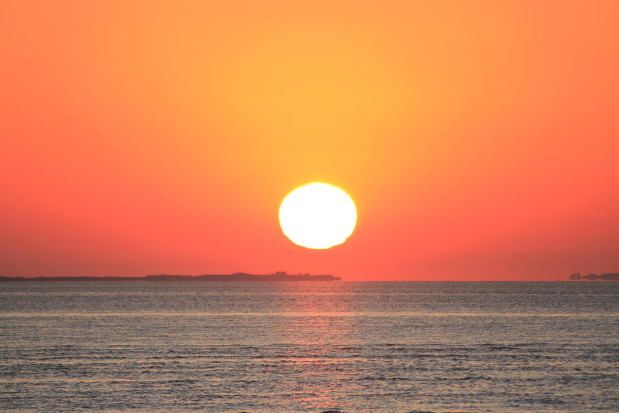 Fire Island Sunrise in August Photograph by Christopher J Kirby